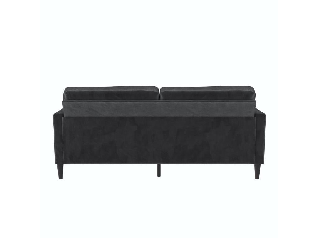 Gray Velvet Sofa