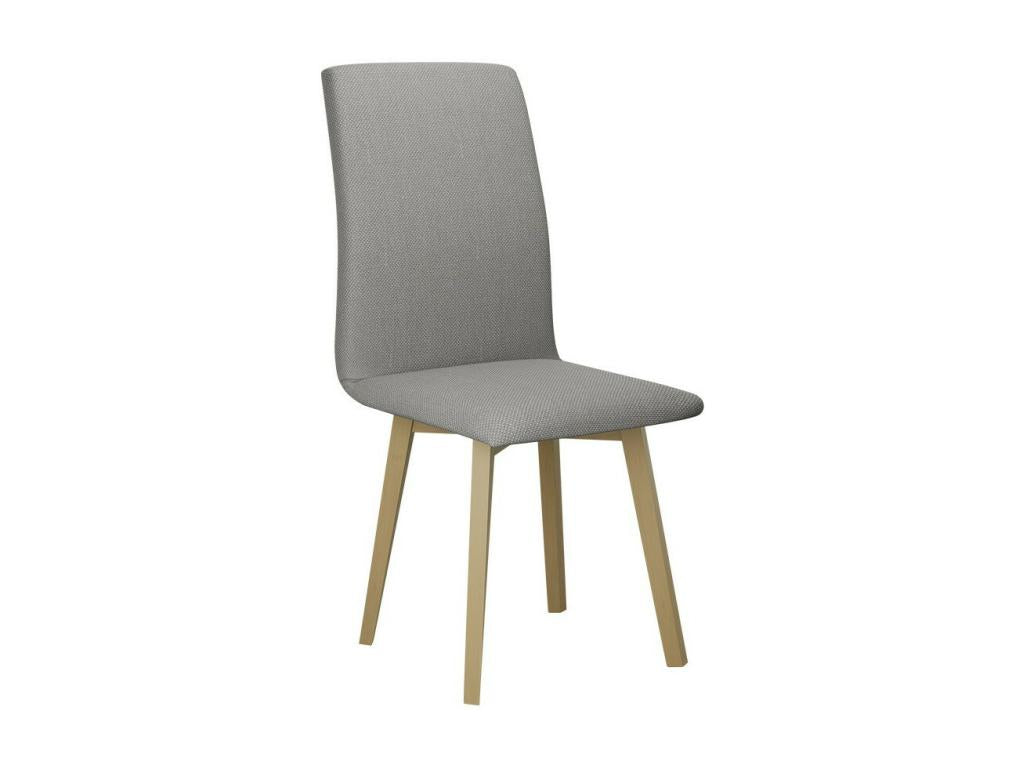 Gray Oak Wood Chair, 90 x 43 x 40 cm
