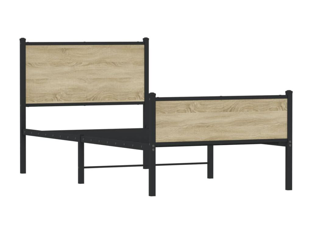 Brown Oak Wood Mattress, 75 x 190 cm