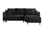 Black Sofa, 244 x 165 x 76 cm