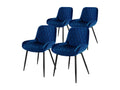 Blue Velvet Chair