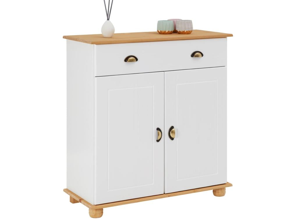 White Pine Wood Sideboard