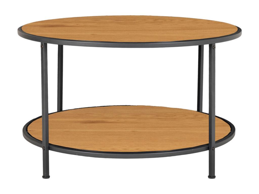 Natural Metal Coffee Table