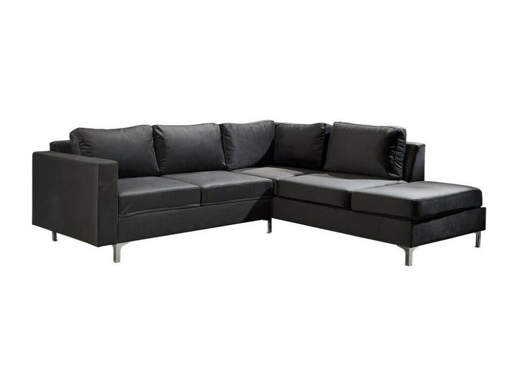 Gray Sofa, 236 x 212 x 81 cm