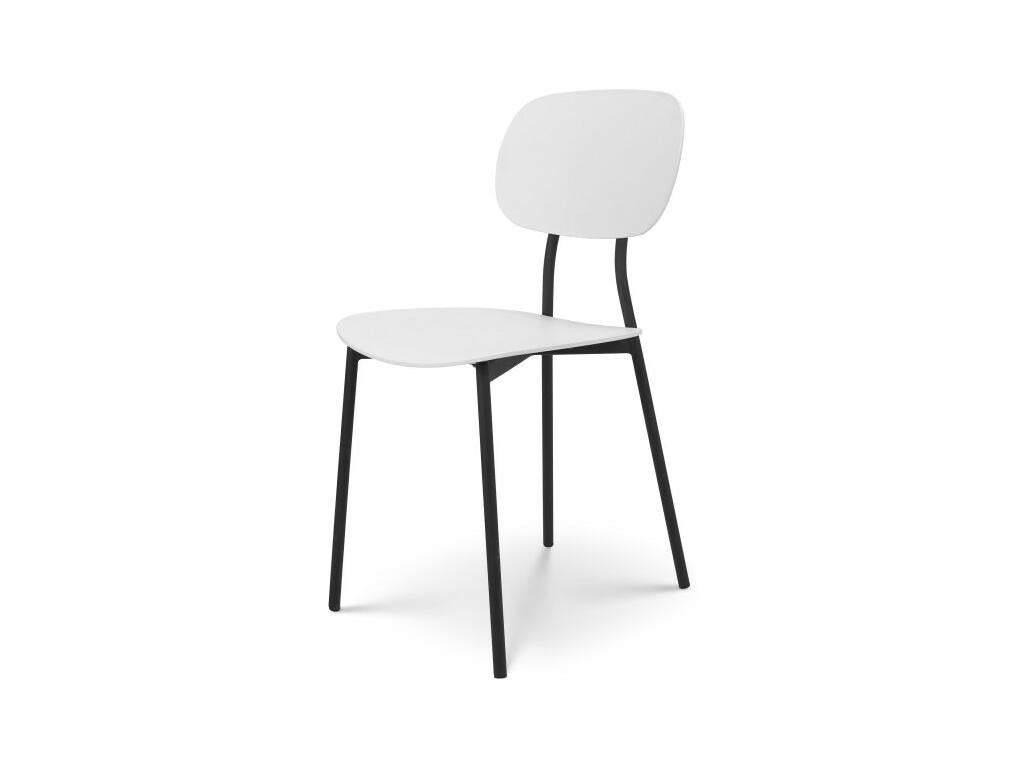 White Metal Chair