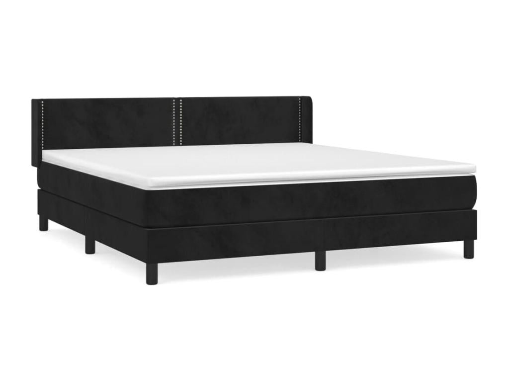 Black Velvet Mattress, 160 x 200 cm