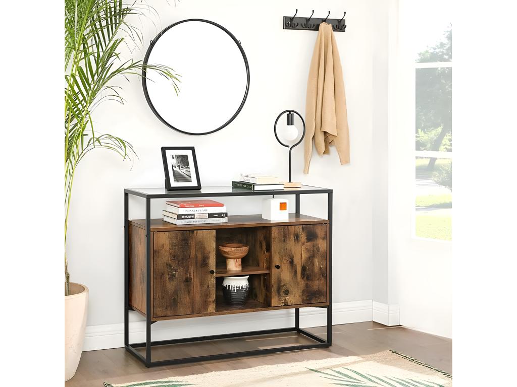 Brown Sideboard, 100 x 35 x 80 cm